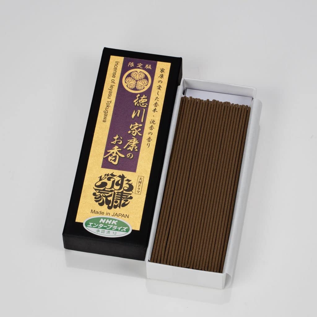 

Baieido Tenkabito no Okou Sandalwood Scent Oda Nobunaga Toyotomi Hideyoshi Tokugawa Ieyasu Incense Sticks