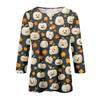Women's Fashionable, Casual, Comfortable Halloween Print Cardigan Jacket