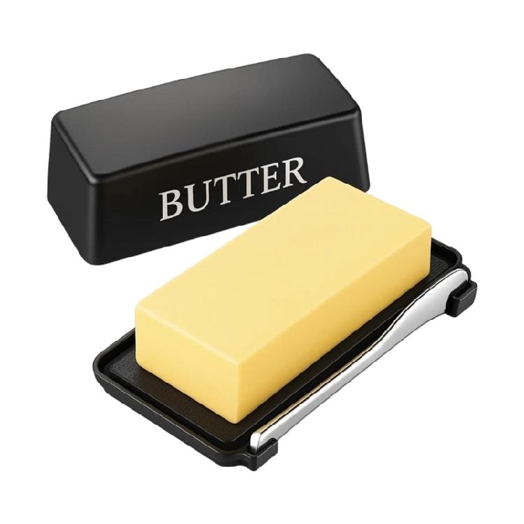 Butter Storage Container Builts In Slicers Airtights Seal Dishwasher Safe Refrigerator Accessory