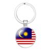 Decorative Keychain Showcasing Asian Country Flags Perfect For Birthdays And Parties