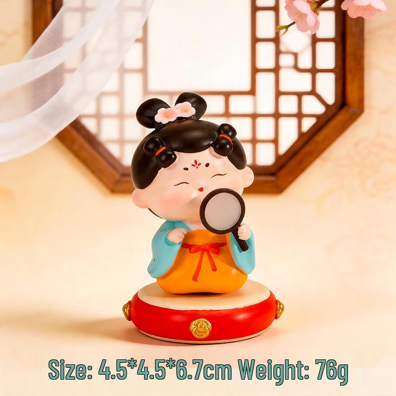 Japanese Zakka Style Elderly Couple Ornaments - Creative Home Decor & Wedding Gifts