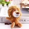 Car Keyring Key Ring Hanging Decoration Jewelry Plush Keychain Plush Doll Keychain Little Lion Doll