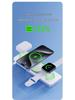 Magnetic Foldable 3-in-1 Wireless Charger for Apple, MagSafe-Compatible, 15W Fast Charging