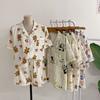 Honey J Summer Collar Pattern paJama Set 5 Colors