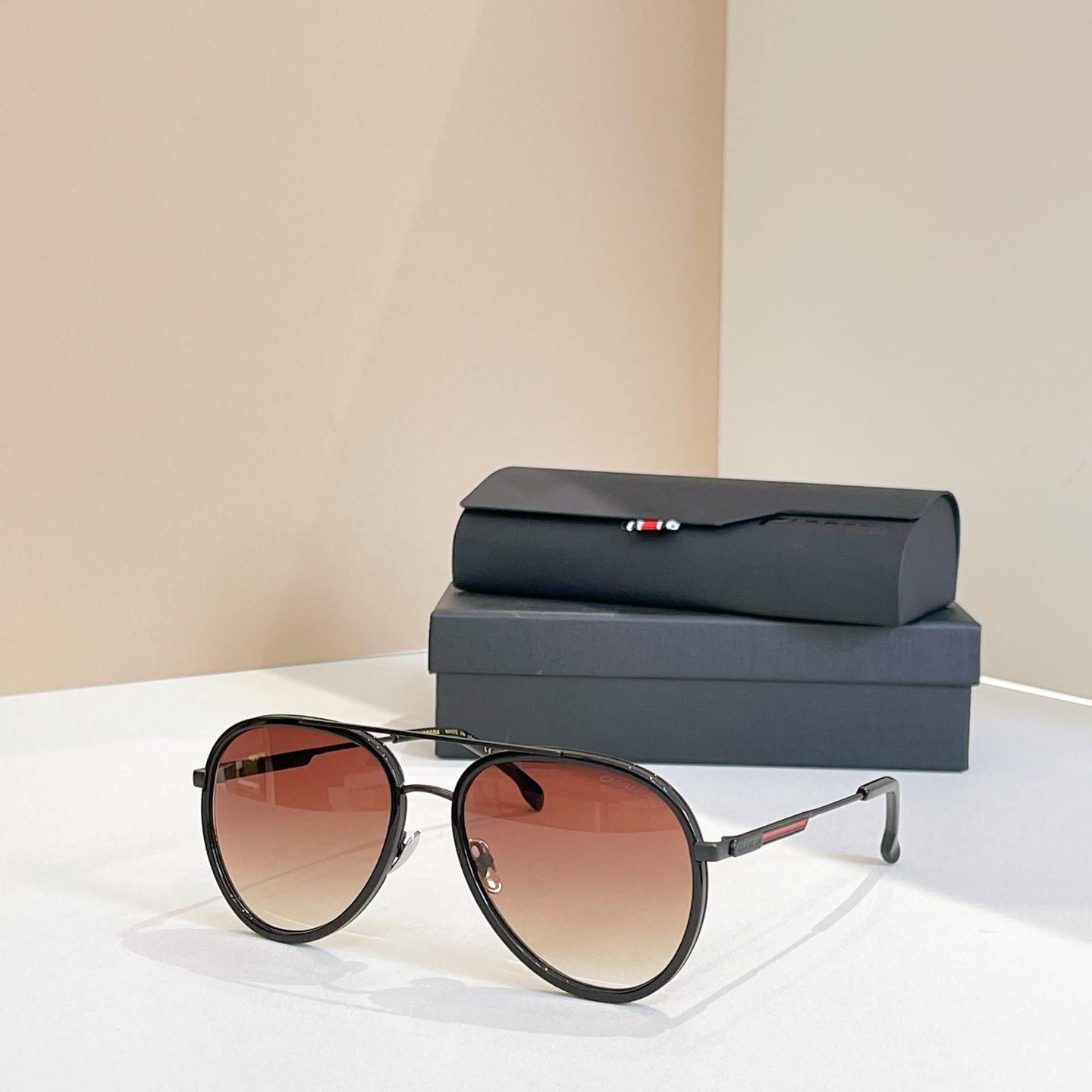 Lunettes de soleil classiques Carrera Top de haute qualité style pilote pour hommes lunettes de soleil protection solaire film coloré style Tom Hardy pour femmes miroir crapaud