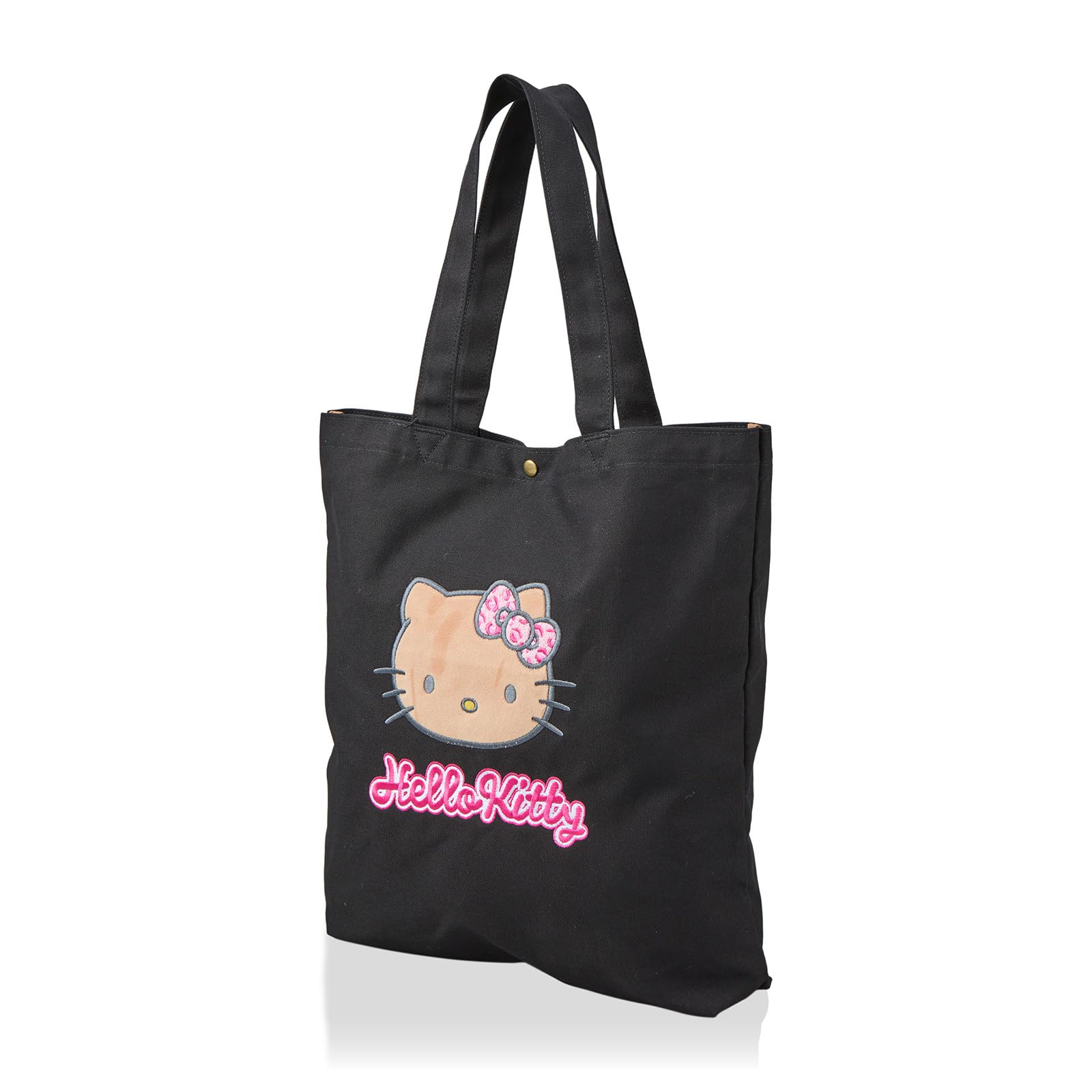 

Sanrio Characters Canvas Tote Bag 6086 SA24. Suntan Hello Kitty