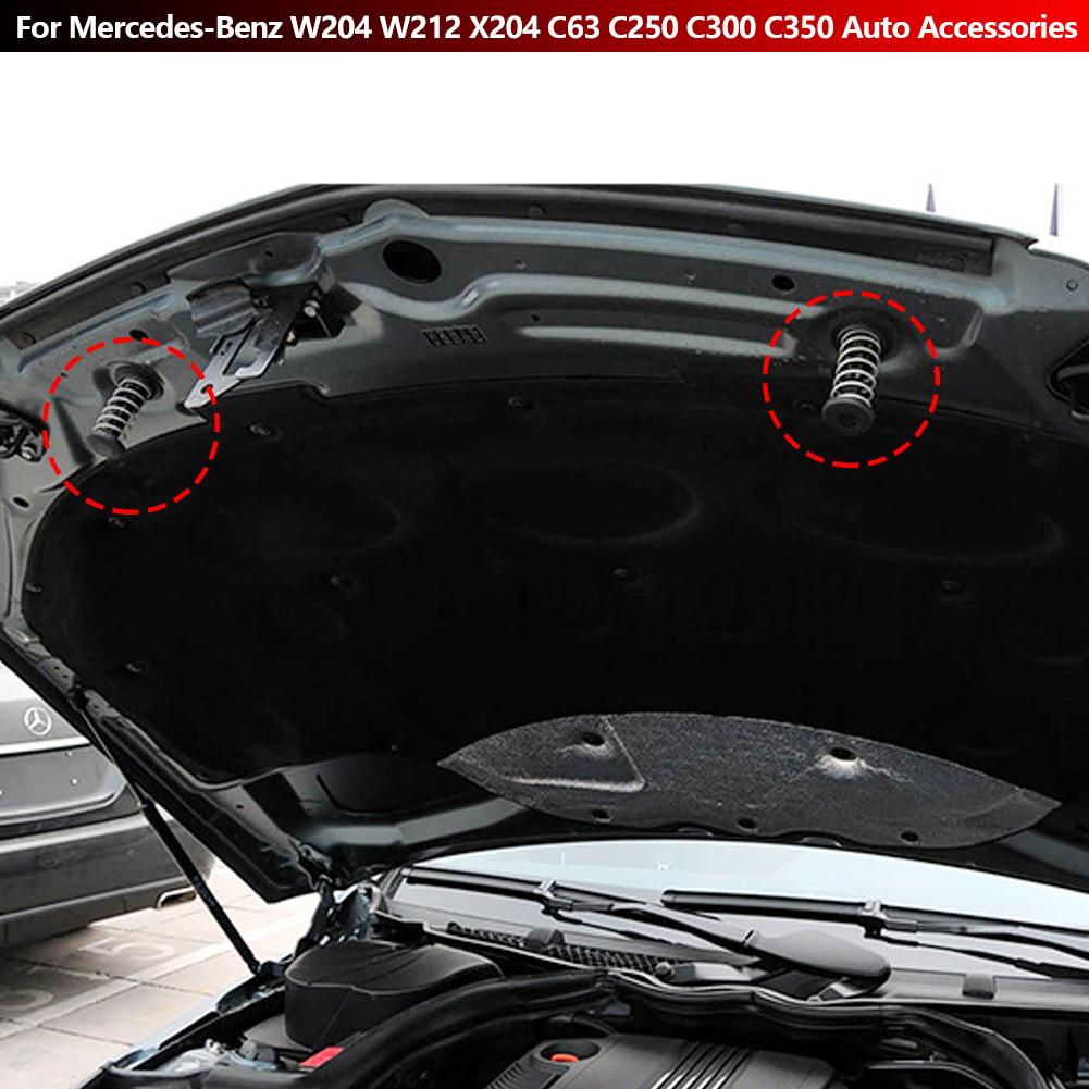 2Pcs Car Engine Bonnets Hood Spring A2048800227 For Mercedes-Benz W204 W212 X204 C63 C250 C300 C350 Auto Accessories