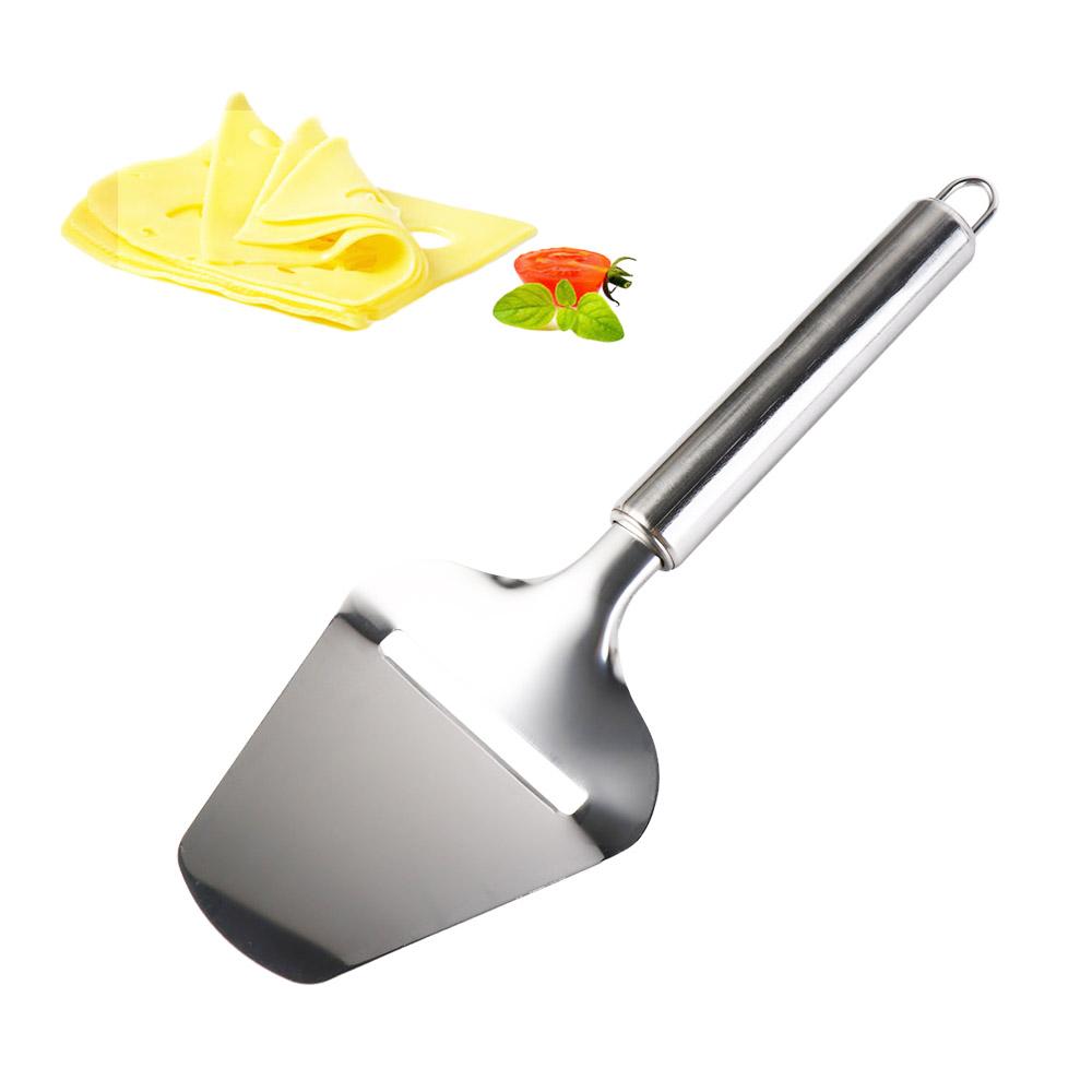 Handheld Stainless Steel Cheese Slicer Hangable Cheese Plane Cake Shovel Cheese Peeler Cake