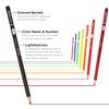 KALOUR PDAS Colored Pencils Set Adult Coloring Book Soft High Color Art Gift 72-Color - Pencils, Core, Payoff, Blending, Layering, Sketching,
