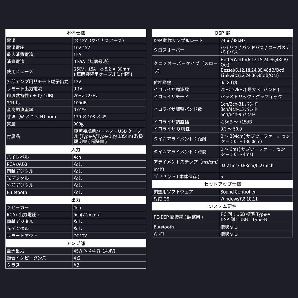 BeatSonic Genuine Audio Sound Kit with DSP Amplifier for TOON X Subaru (DSP-S201)