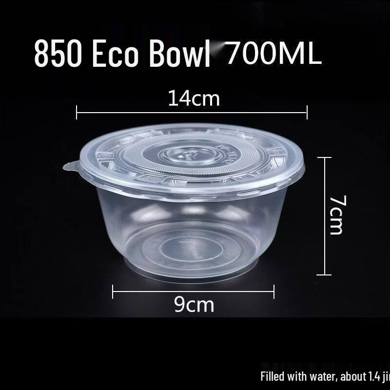Biaoxing Transparent Disposable Plastic Bowls
