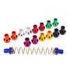 Motorcycles Colorful Universal Telescopic Brake Springs Stainless Steel Retractable Compression Brake Springs Aluminum Head