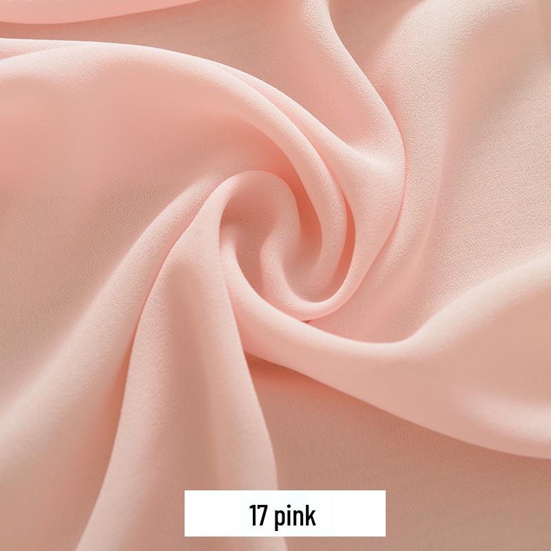 Šifonový Georgette Jednobarevná Taneční Kostýmová Látka pro Podšívku a Šaty