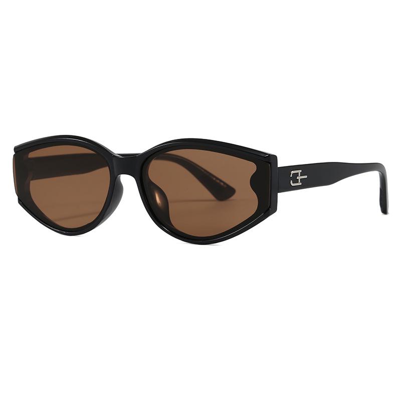 2026 European & American Trend Dark Cat Eye Sunglasses - Niche, Personalized, Small Frame
