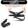 Car Glasses Case Auto Sun Visor Glasses Holder Clip For Jeep Renegade Compass Grand Cherokee Wrangler jk Gladiator Patriot AJP1