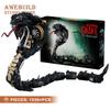 1036 Teile Mechanische Schlange Bausteine Cyberpunk Tier MOC Steine 3D Modell Montage Kobra Kinder Puzzle Spielzeug Erwachsene Geschenke