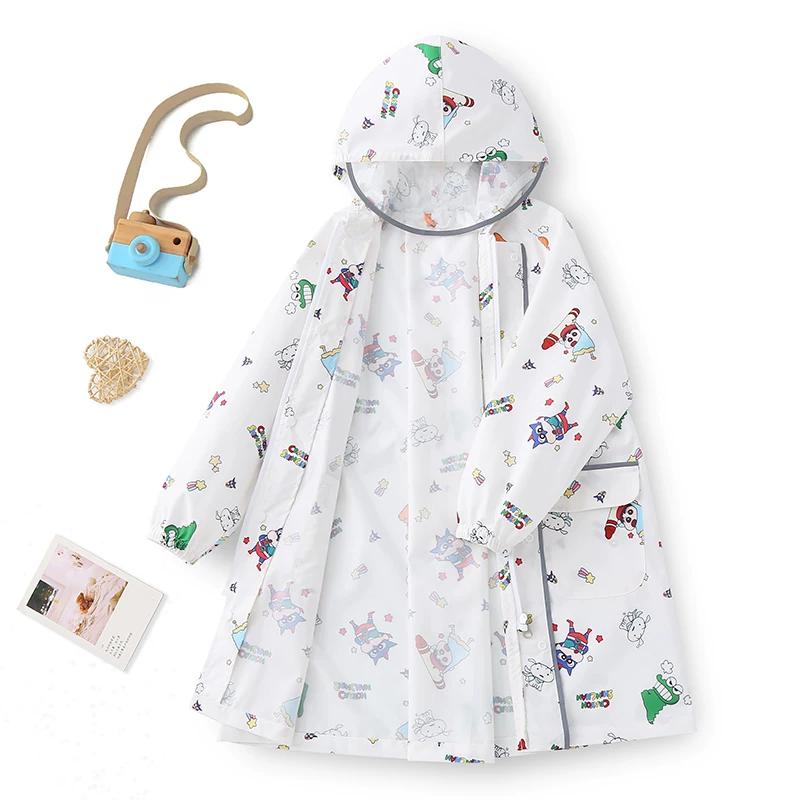 High-Quality 2026 New Cartoon Children's Raincoat, Quick-Drying, Breathable, Waterproof, Suitable for Kindergarten Boys and Girls, with Backpack Space