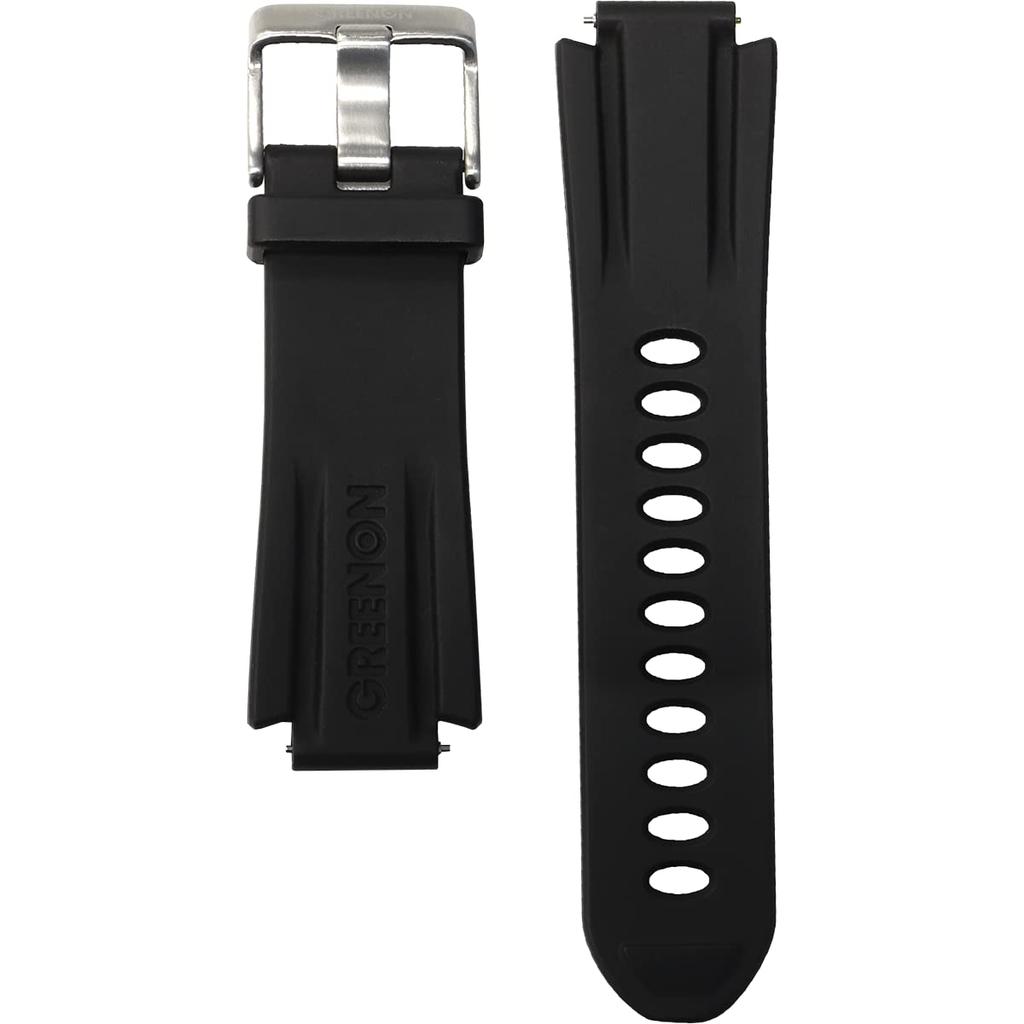 GreenOn Universal Silicone Black GA-BBK Strap,