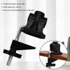 Cantilever Bracket Clamp Non-Slip Universal Bracket Clamp 7 Shape Horse Buckle Clip Metal For Microphone Desk Lamp Mic Stand