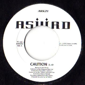 

7inch Record ASWAD - Caution ASWAD2PROMO Ark 21 Records 1999 UK Reggae, Ska & Dub Used