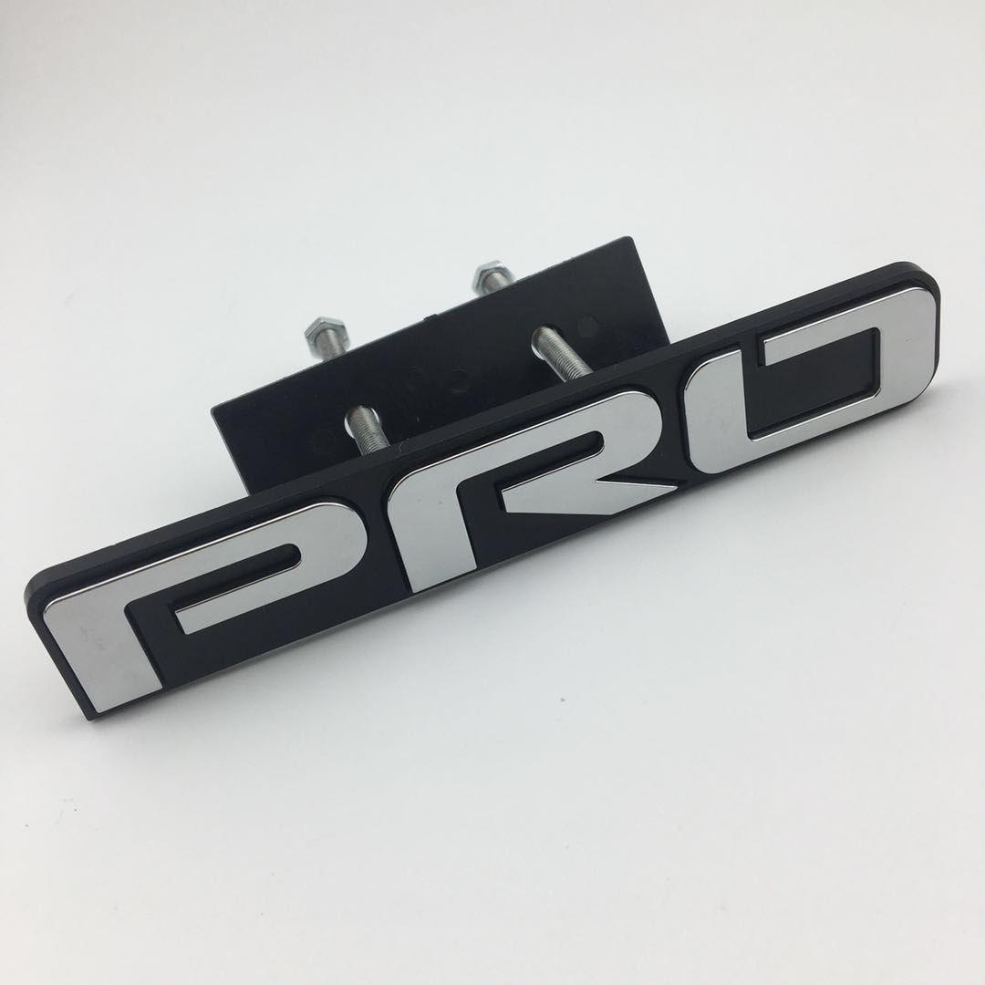

Автомобильная передняя решетка, значок Pro, логотип для Tundra Camry CHR Auris Yaris Rav4 Prius Prado Land Cruiser, аксессуары серебряный