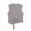 European and American style French women's clothing fashion versatile temperament asymmetrical design double vest + pants