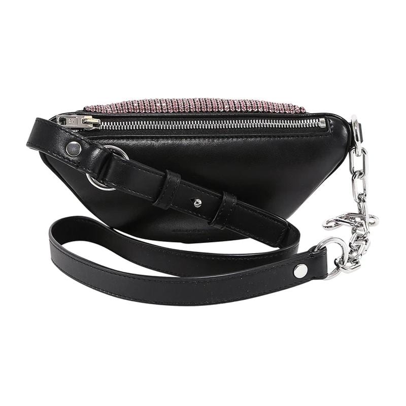 Alexander Wang Attica Sheepskin Shoulder Bag, Crossbody Bag, Fanny Pack Mini Women's Pink 20121F13M671