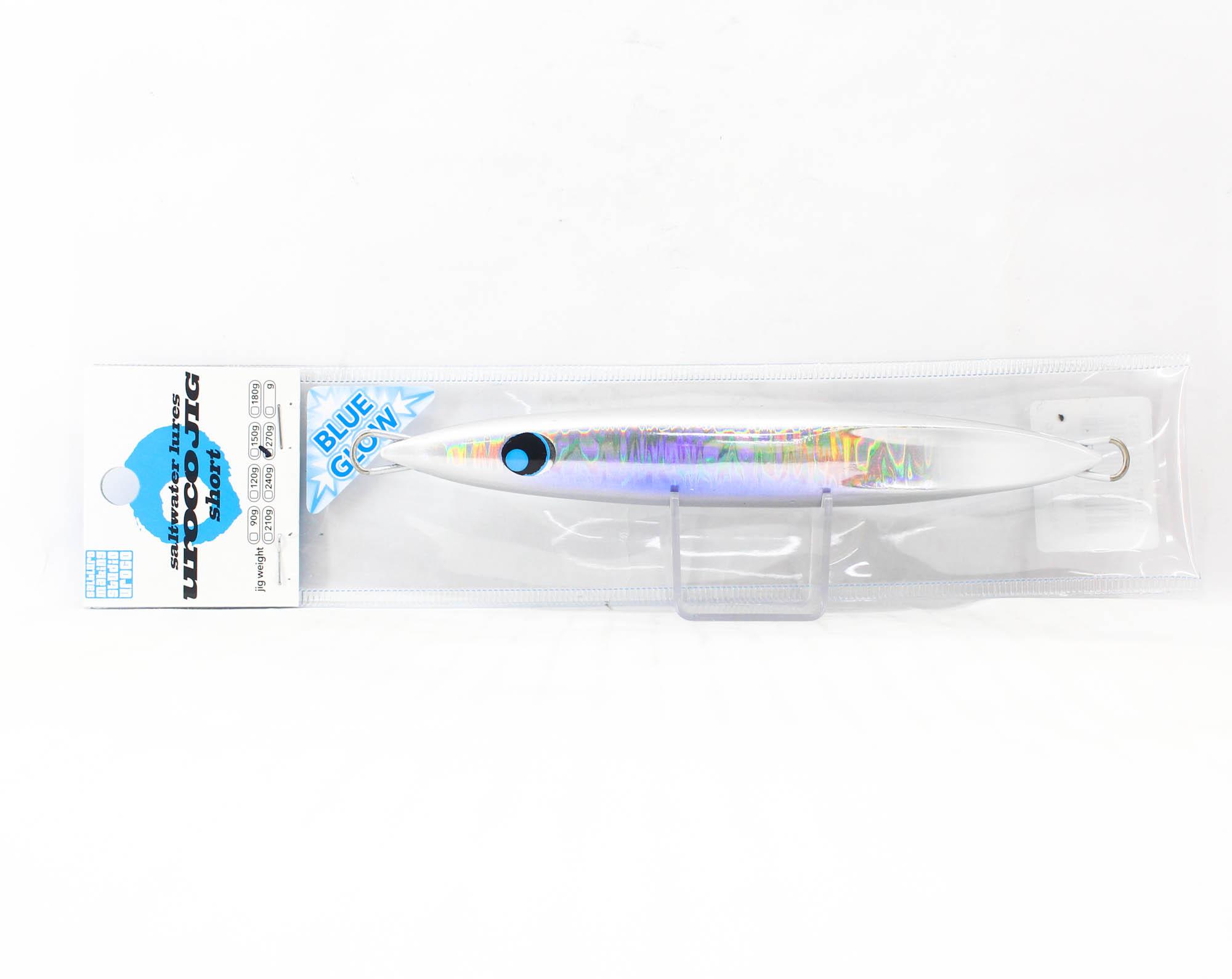 

Uroco Metal Jig Uroco Short 270 grams Blue Glow 601 (6153)