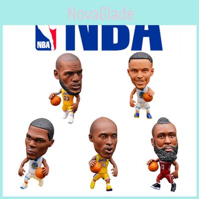 Figuras Brinquedos Kobe James Curry da NBA Feitos à Mão PVC Decoração Criativa para Casa