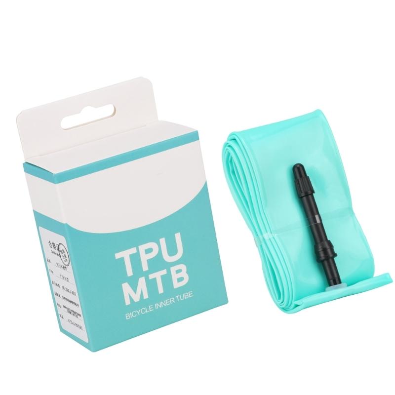 Road Cycling Bike Replacement TPU Inner Tube Light Weight Bike Interior Tire Tube Puncture Resistant Bicycles Part
