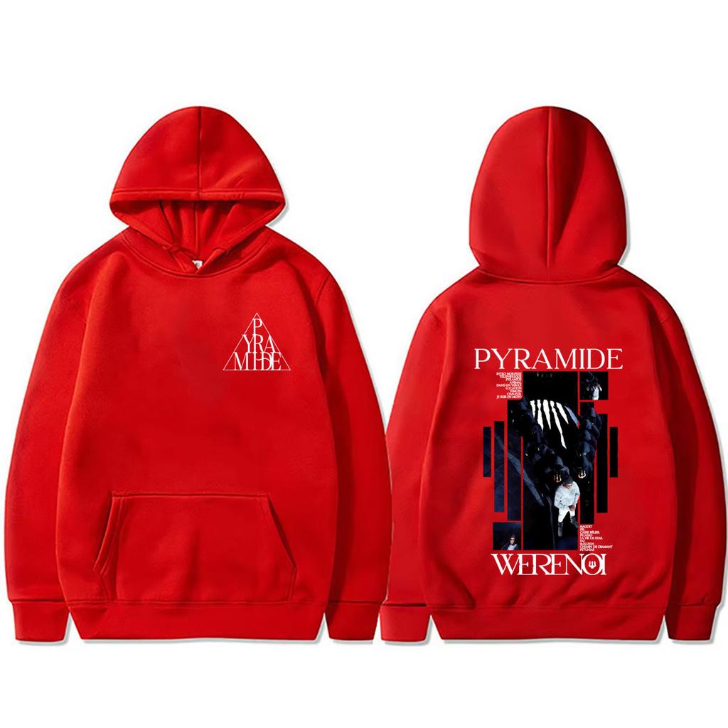 Rapper WeRenoi Pyramide Album Graphic Hoodie Men Women Hip Hop Fashion Pop Music Sweatshirt Male Casual Hoodies