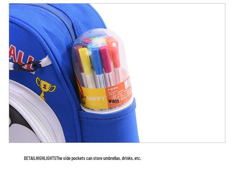 3-6 Year Old Kids' Cute Basketball & Football Backpack