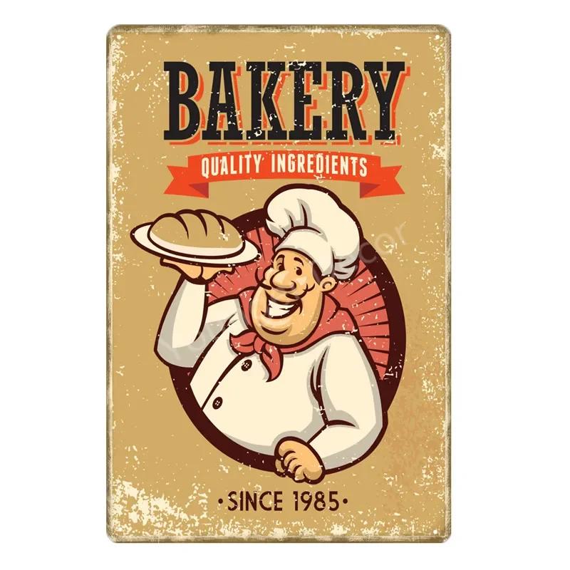 Homemade Pies Retro Plaque Breakfast Diner Metal Tin Signs Cafe Bar Pub Signboard Wall Decor Vintage Food Plates YJ166