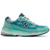 New Balance 992 Made in USA Blue Silver Metallic Unisex Sneakers M992TB