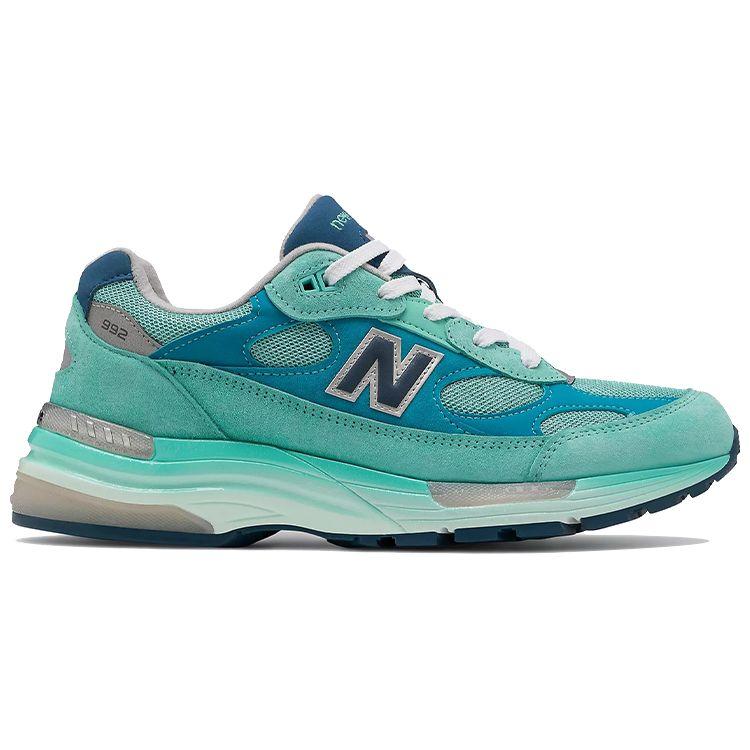 New Balance 992 Made in USA Blue Silver Metallic Unisex Sneakers M992TB