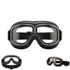 Vintage Motorcycle Goggles, Suitable for Wearing Over Prescription Glasses, with Soft-padded Non-slip Strap and Riding Goggles