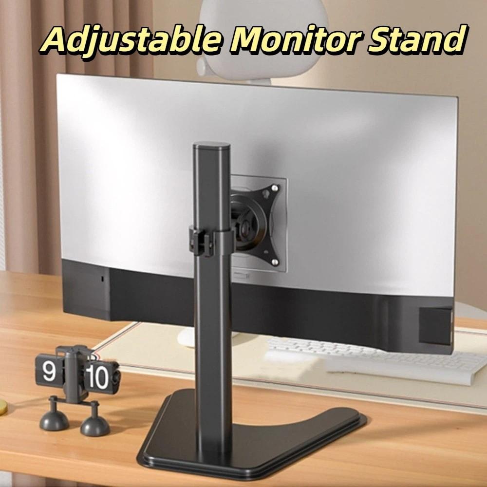 Adjustable Desktop Monitor Holder 14-27 Inches PC Screen Stand Bracket Office