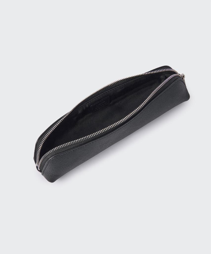 Musinsa Standard Woman Women'S Epsom Leather Pencil Case [Black]