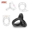 1pc Silicone Penis Cock Ring On For Men Delay Ejaculation Erection Sex Toys For Couple Sex Toy Penis Ring Man Dick Enlarger Ring