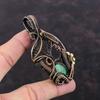 Tree Of Life Chrysoprase Pendant Copper Wire Wrapped Pendant Handmade Pendant Copper Jewelry Gemstone Pendant Gift For Her Wire Wrap Jewelry