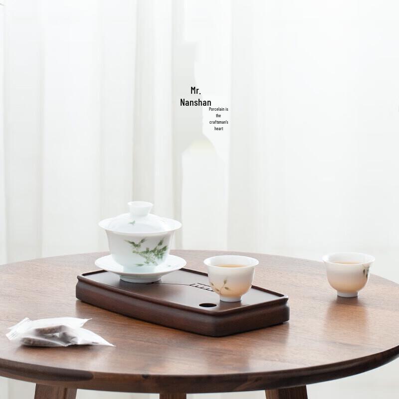 Nanshan Mr. Chinese Style Bamboo Dry Tea Tray