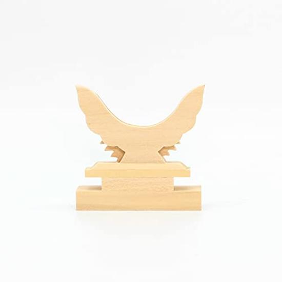 Shinto Shrine Mirror, 2 Sun (Height: 11.5cm, Width: 9cm, Mirror Diameter: 6cm)