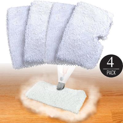 4 pièces Tête de vadrouille humide polyvalente Tête de vadrouille plate réutilisable Tête de vadrouille universelle