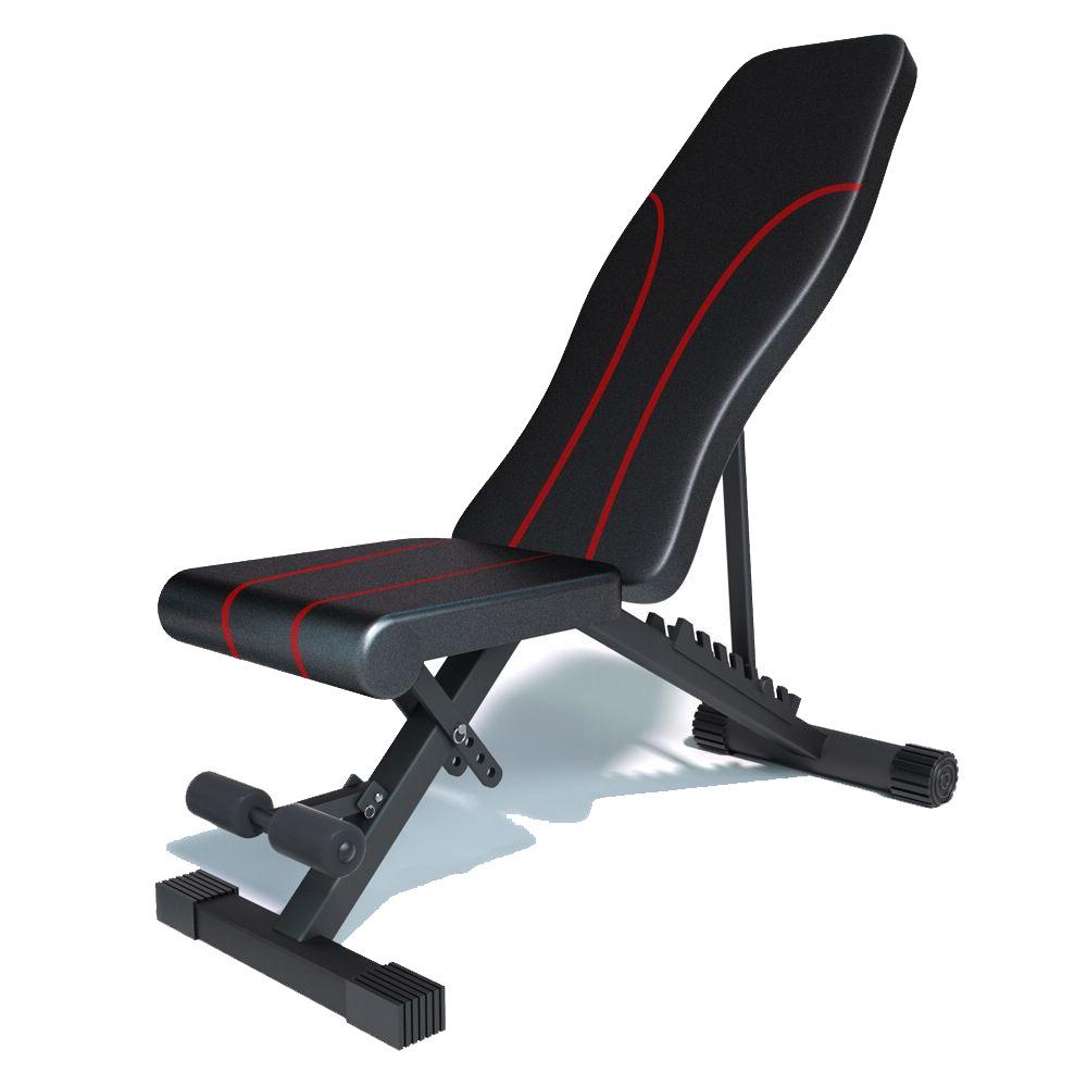 Foldable Multifunctional Dumbbell Bench Press with Fly Bird Feature - Home Fitness Equipment