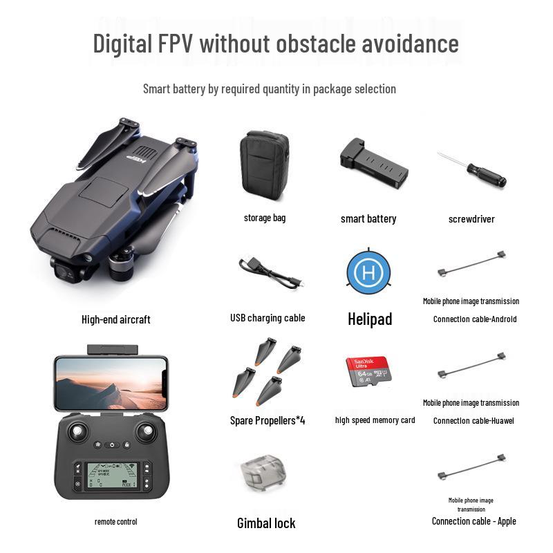 16K Night Vision GPS Drone with 20km Obstacle Avoidance & HD Aerial Photography