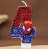 Number Birthday Candles for - Character Design Party Decoration for Celebrations