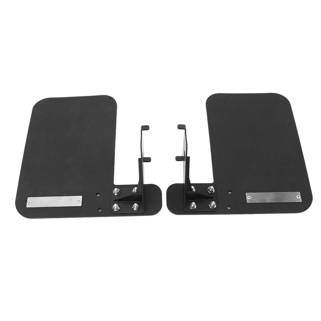 1 Pair Rear Trailing Arm Guards Mud Flaps Shockproof HDPE Steel Replacement for Polaris XP 4 1000 20