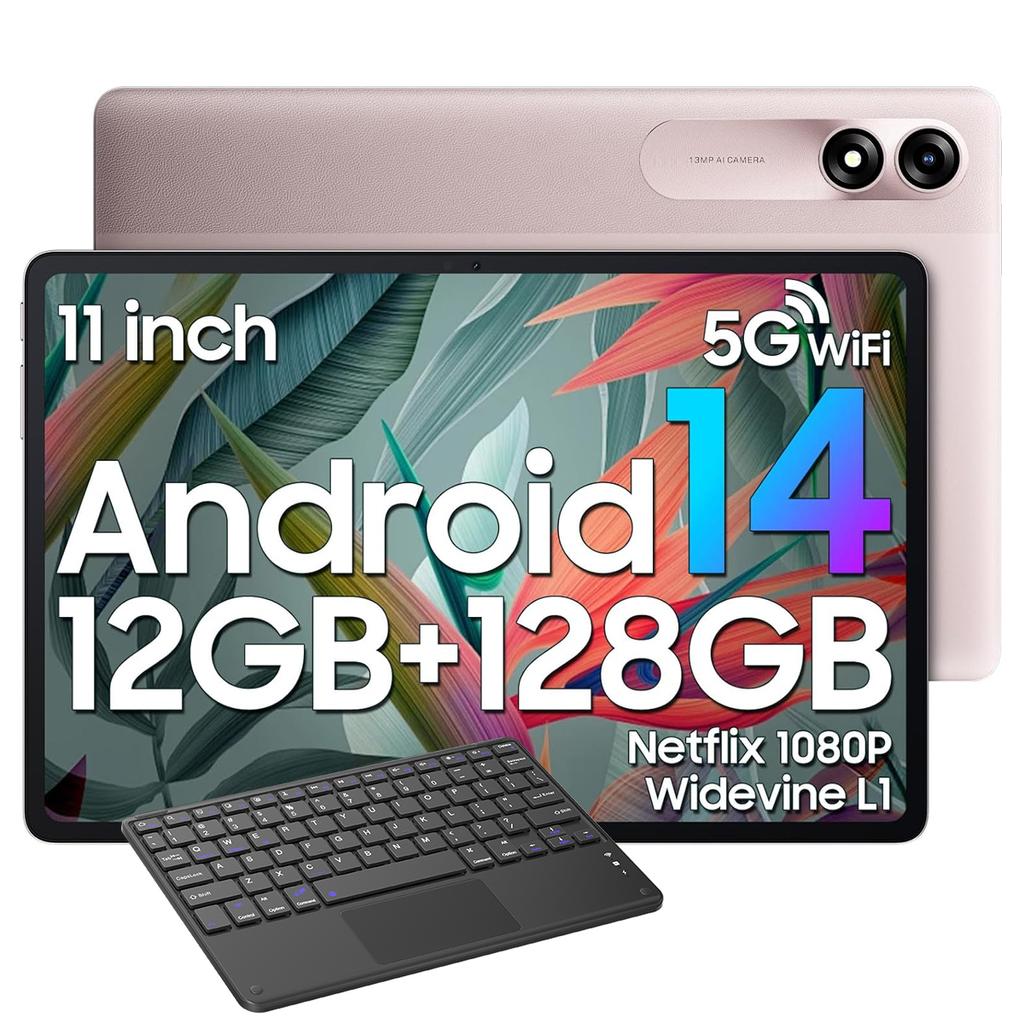 Blackview Tab 90 WIFI 12GB 128GB 8200mAh Tablet 10,92 Zoll HD+ Display T606 Octa Core, Akku WIFI Tablets PC Android 15