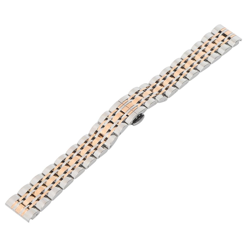 Klockarmband med snabbkoppling Klockarmband i rostfritt stål Ersättningsklockarmband Tillbehör 18 mm / 0,7 tum