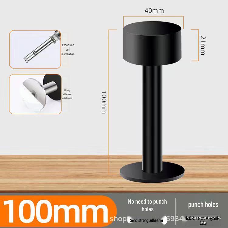 Silent Windproof Door Stopper and Holder - Anti-Theft and Anti-Collision Design
